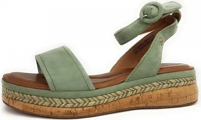 Produktbild von Tamaris Damen Sandalette in Grün, Größe 40