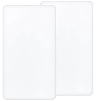 Immagine prodotto di 2 federe per lenzuolo per culla, dimensioni 70 x 140 cm, colore bianco