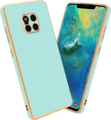 Produktbild von Cadorabo Schutzhülle für Huawei MATE 20 PRO Hülle in Grün Handyhülle TPU Silikon Kameraschutz Etui Case