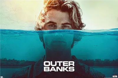 Zdjęcie produktu dla Plakat Outer Banks Water Netflix TV Series 86,4 x 55,9 cm