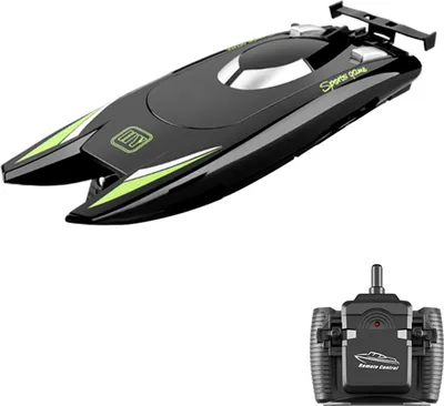 Produktbild von GoolRC 805 RC-Boote für Kinder Erwachsene 25 km / h Hochgeschwindigkeits-Rennboot 2-Kanal-Fernbedienungsboote für Pools Rennboot