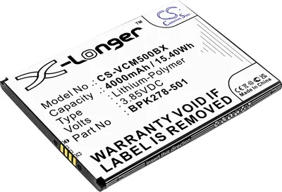Immagine prodotto di TECHTEK Batteria compatibile con [VeriFone] CM5 sostituisce BPK278-501