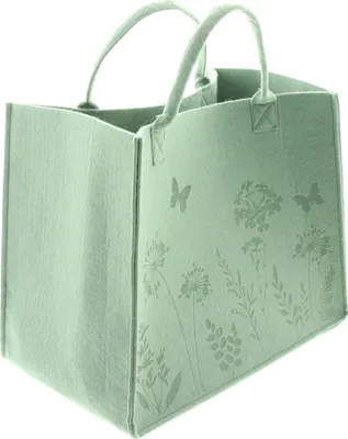 Produktbild von ohne Marke Tasche Blumenwiese" salbei OneSize"