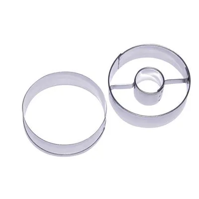 Produktbild von zuckerrad 3,5cm+Mitte mit 2 Stück Edelstahl