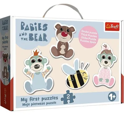 Immagine prodotto di PUZZLE TREFL Baby Classic Friendly Bobcats 36139
