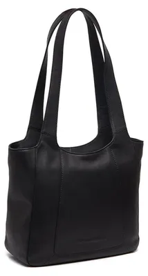 Produktbild von The Chesterfield Brand Leder Schultertasche Tofino Leather Shoulderbag Black schwarz