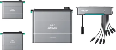 Produktbild von Zendure SolarFlow Bundle Hybrid Inverter Hyper 2000+3 AB2000X