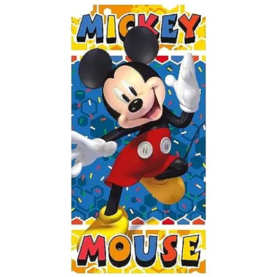 Produktbild von Mickey Mouse Strandtuch Kinder Disney Badetuch 70x140 cm aus Baumwolle