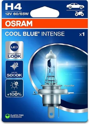 Produktbild von Osram Cool Blue Intense Glühlampe H4 12V 60/55W
