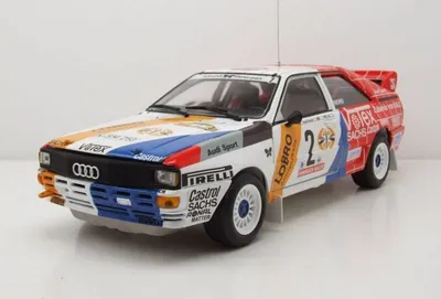 Produktbild von Sun Star 4252 Audi Quattro A1 #2 Sieger Hunsrück Rallye 1984 Demuth Lux 1:18