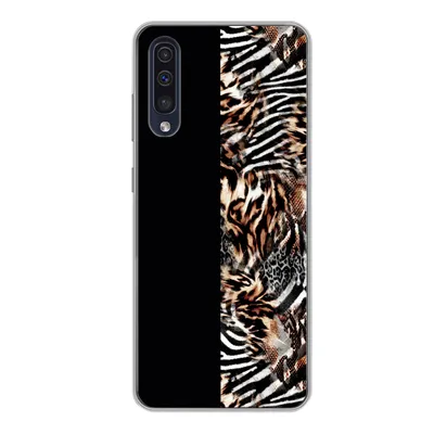 Produktbild von MuchoWow® Handyhülle Schutzhülle Hülle für Samsung Galaxy A50 Mantel - Design - Tiere Silikon Softcase Handy Hülle - Mobiltelefonhülle
