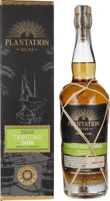 Produktbild von Plantation Rum TRINIDAD 2016 Single Cask Mezcal Finish by delicando 2023 51,1% Vol. 0,7l in Geschenkbox