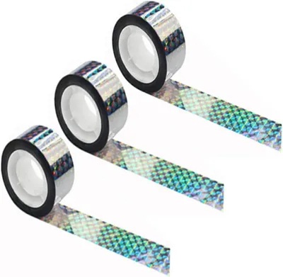 Obrázok produktu pre Páska proti vtákom 3 rolky, holografická, pre balkón