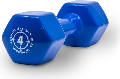 Obrázok produktu pre Power System Vinyl Dumbell 4 kg blue