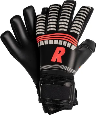Produktbild von Real Spyder 3.0 Torwarthandschuhe - Schwarz / Weiß / Neonrot  | Größe: 8