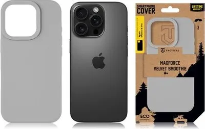 Produktbild von Tactical Back Cover MagForce Velvet Smoothie iPhone 16 Pro foggy