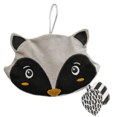 Image de Coussin aux noyaux de cerise - 16 x 11 cm - Gris | par SEVIRA KIDS