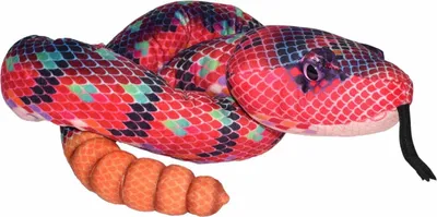 Produktbild von Wild Republic - Kuscheltier - Snakesss - Schlange rot/grün