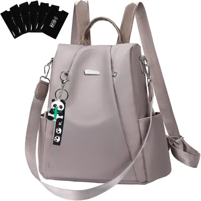 Produktbild von Rucksack Schultertasche Umhängetasche - Nylon - Diebstahlschutz - 30 x 13 x 32,5 cm - 3-in-1 - Für Schule, Arbeit und Reisen