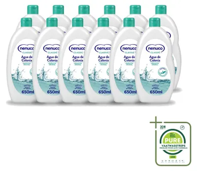 Productafbeelding van 12 x Nenuco Eau de Cologne Klassik - 500 ml - Grote verpakking - 12 stuks