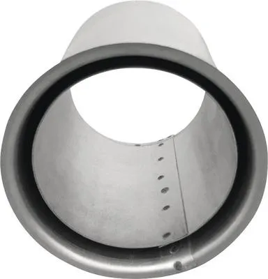 Produktbild von Pellet-Ofenrohr-Doppelwandfutter Bertrams Ø 100 mm blank silber