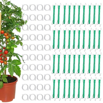 Imagen del producto de Juego de ganchos para tomates – Soporte resistente – 40 unidades
