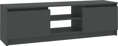 Obrázek produktu pro vidaXL TV skříňka šedá 120×30×35,5 cm odvozený dřevěný výrobek