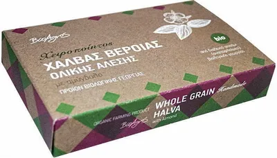Produktbild von -Halva mit Mandeln 200 g – BIOAGROS