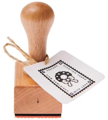 Obrázek produktu pro Vánoční razítko, věnec100% 32 x 45 x 70 mm