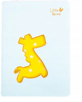 Produktbild von Kinder Notizbuch Pferd Motiv 12,5x17cm - Buntes Heft Versch. Farben Schule Geschenk