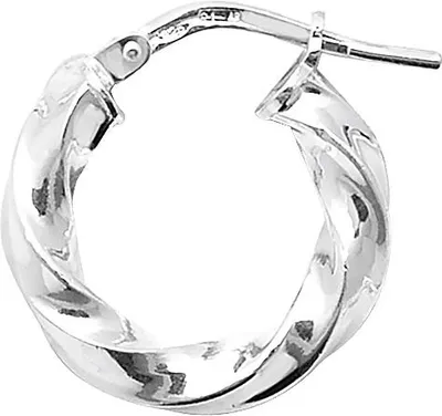 Produktbild von 925 Sterling Silber Damen - Paar Creolen - 10mm; TRS17698MM10