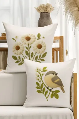 Obrázok produktu pre Evila Originals, kvalitná súprava na vankúše (4 kusy), 43x43 cm, 100% polyester, možnosť prania