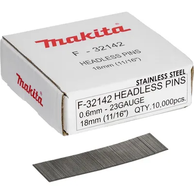 Produktbild von Makita Stift 0,6 x 18mm Inox F-32142  10000 pcs.