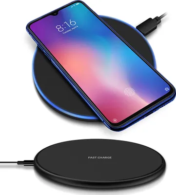 Produktbild von QI Wireless Schnell Ladegerät für Xiaomi Mi 9 / 10 Pro Kabellos Induktives Laden
