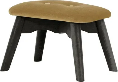 Image de Repose-pied Ducan Mini Velvet-Kronos 35-Noir