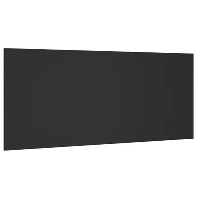 Produktbild von Kopfteil Schwarz 200x1,5x80 cm Holzwerkstoff