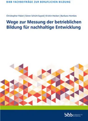 Immagine prodotto di Wege zur Messung der betrieblichen Bildung für nachhaltige Entwicklung