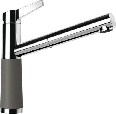Produktbild von SCHOCK Niederdruck Armatur SC-510 in ASPHALT mit Brauseauslauf / CRISTALITE® Basic Line