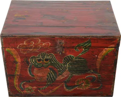 Produktbild von Fine Asianliving Chinesische Aufbewahrungskiste Orientalische Möbel Truhe Holztruhe Dekotisch Truhenbank Massiv Holz Groß Deckel Couchtisch Tischtruhe Sitztruhe Truhe Antik 0 x 0 x 0cm