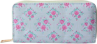 Image de Juleeze JZPU0007-03 Portefeuille Vert Rose 10x19 cm
