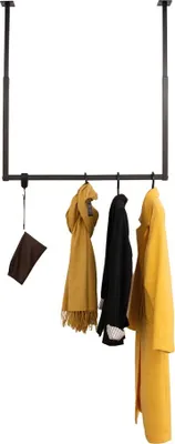 Produktbild von HOME DELUXE Garderobenleiste SWAY - ausziehbar|Kleiderstange Industrial, Handtuchhalterung