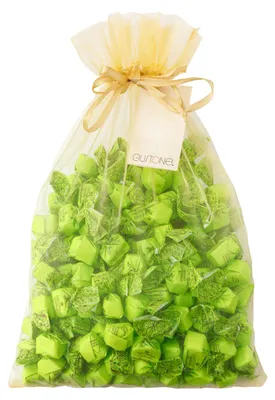 Produktbild von Antica Torroneria Gustone Schokoladentrüffel 140 Stück je 7g Geschenkset 1kg Tartufini dolci al pistacchio (weiß Pistazie)