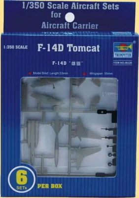 Produktbild von Trumpeter Grumman F-14 D Tomcat 1:350, 06220