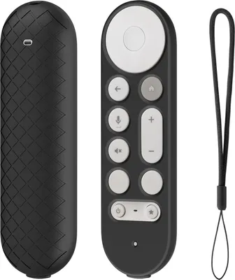 Produktbild von Silikon-Schutzhülle für die Fernbedienung mit Anti-Rutsch-Griff, stoßfest, einfach zu installierende Fernbedienungshülle für Google TV Streamer