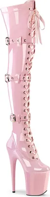 Produktbild von FLAMINGO-3028 Damen Boots von Pleaser, Rosa  , EU 42, US 12