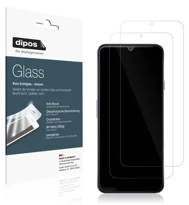 Obrázek produktu pro 2x ochranná fólie pro Cubot Note 50 - Anti-Shock 9H fólie dipos Glass plastové sklo
