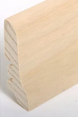 Produktbild von Sockelleisten "Dortmund" - Birke lackiert (Echtholzfurnier - 22.60.8)