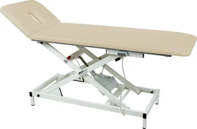 Produktbild von Meditech Elektrische Therapieliege "Vario Nr. 1", 2-teilig, Creme, 65 cm