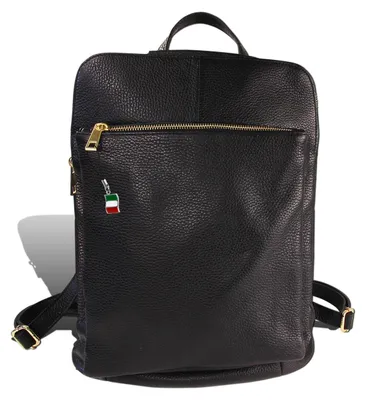 Produktbild von Florence Rucksack schwarz Leder Cityrucksack D2ORM103S
