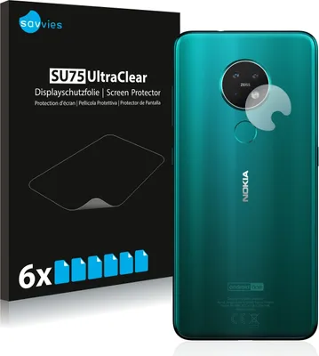 Produktbild von 6x Für Nokia 7.2 (NUR Kameraschutz) Schutzfolie Savvies Displayschutz Display Schutz Folie Klar Transparent